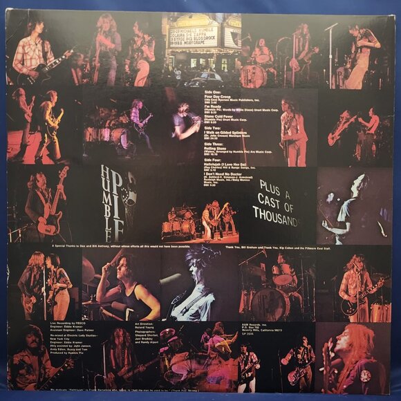 Humble Pie – Performance Rockin' The Fillmore (1971) Previously Owned Album - Picture 2 of 2